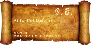 Vild Bottyán névjegykártya